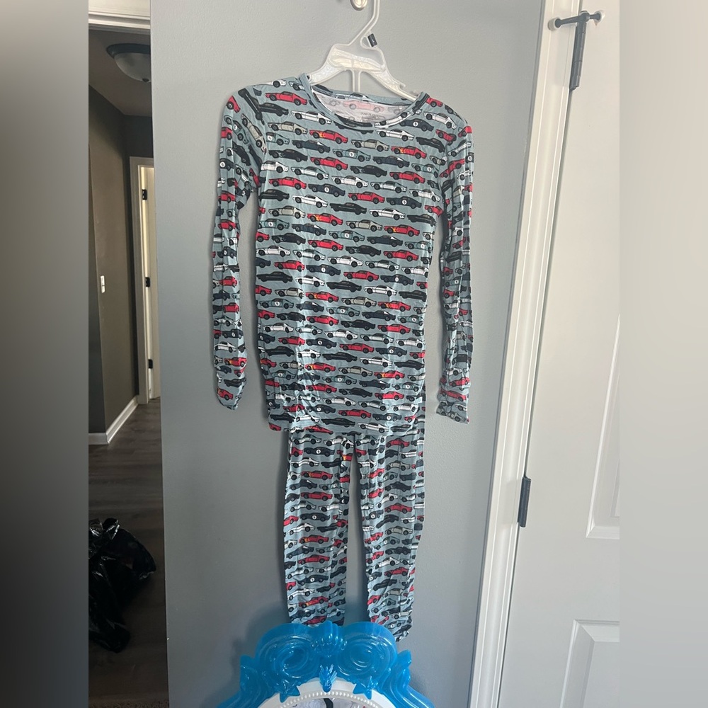 Posh Peanut Car Print Pajama Set